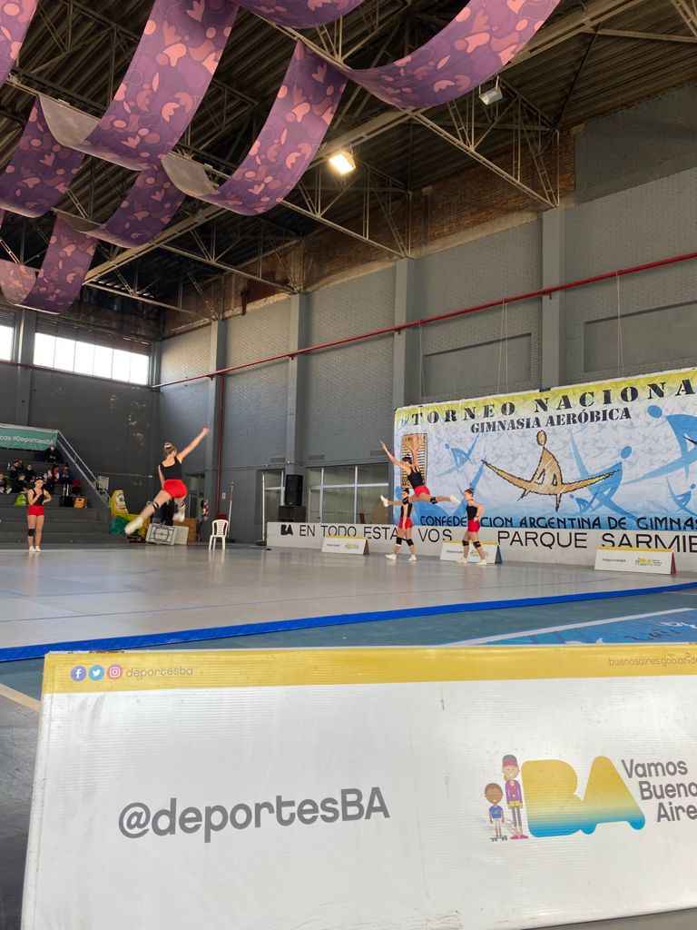 Imágenes del Torneo Nacional de Gimnasia Aeróbica