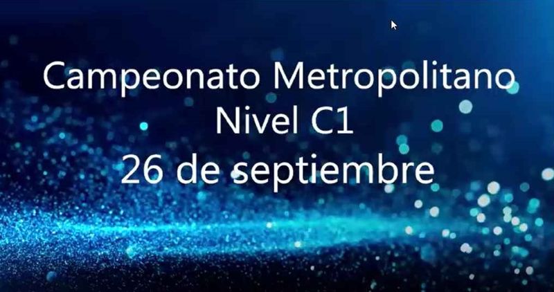 Campeonato Metropolitano de Gimnasia Artística Femenina, Nivel C1