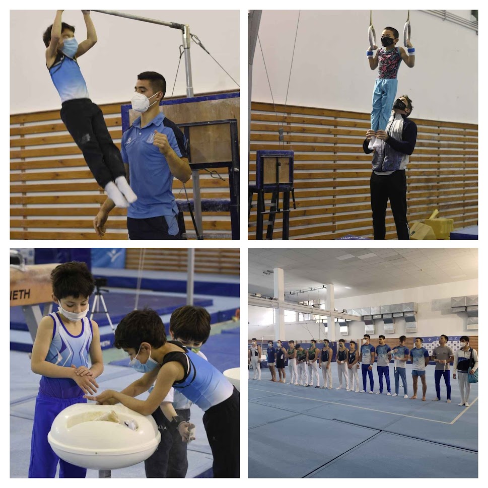 Resultados e imágenes del Nacional de Clubes de Gimnasia Artística Masculina