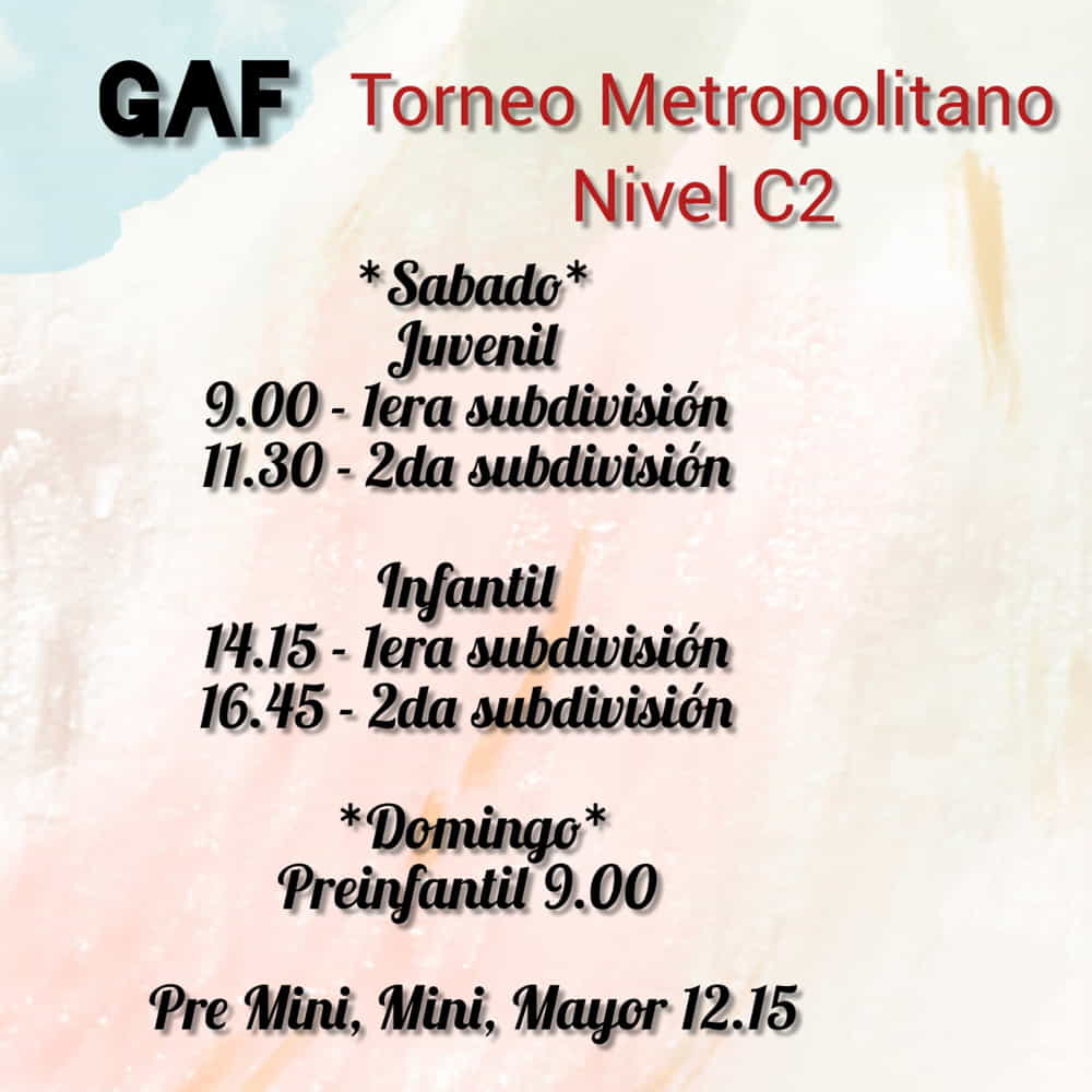 Torneo Metropolitano Nivel C2