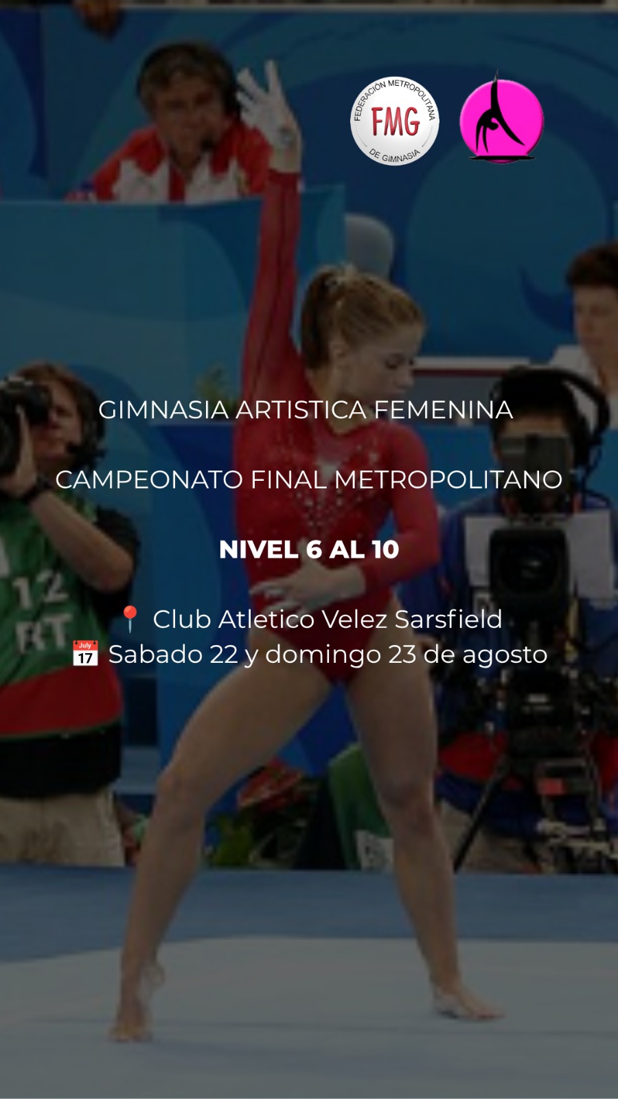 Torneo final metropolitano de gimnasia artística femenina - Niveles 6 a 10