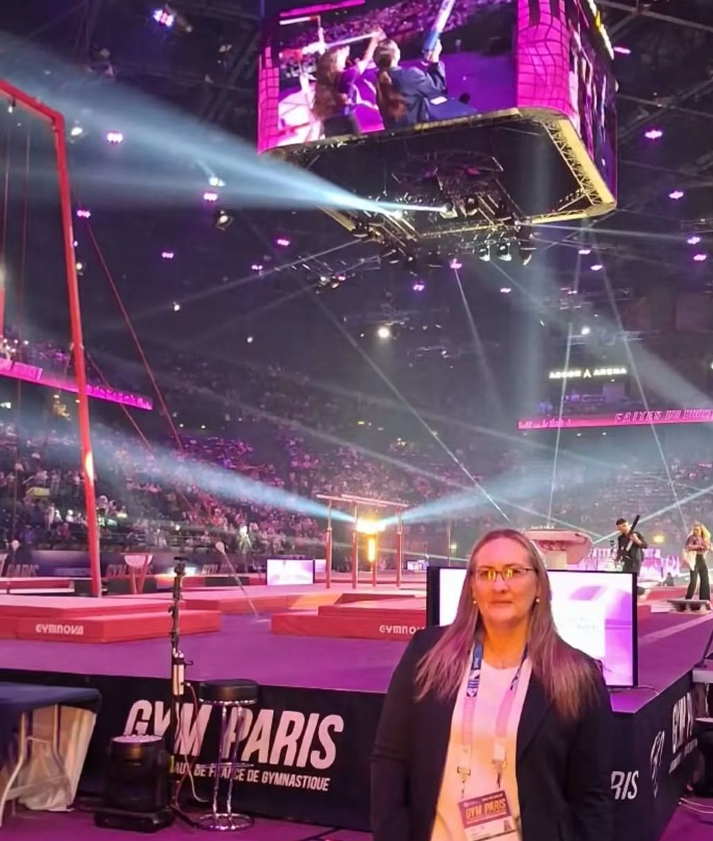 Presencia internacional: Felicitaciones a nuestra Secretaria General por su labor en la gimnasia mundial