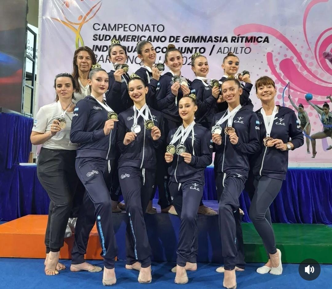 Campeonato Sudamericano de Gimnasia Rítmica en Barranquilla