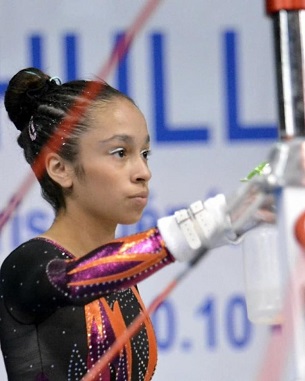 Rocio Saucedo participará del 1er Campeonato Mundial Juvenil de Gimnasia Artística Femenina