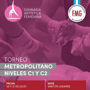 Horarios del Torneo Metropolitano NIVEL C1 y C2