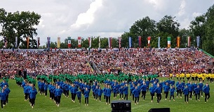 CEREMONIA DE CLAUSURA 16TH GYMNAESTRADA