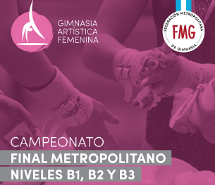 Horarios Campeonato Final Metropolitano B1-B2-B3