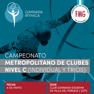 HORARIOS CAMPEONATO METROPOLITANO DE CLUBES GR 4/5