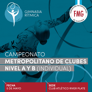 HORARIOS CAMPEONATO METROPOLITANO DE CLUBES GR 5/5