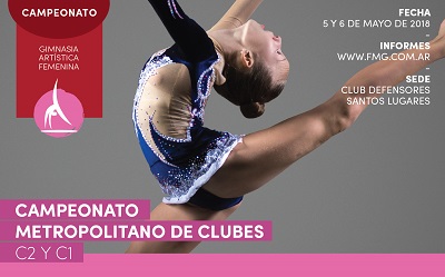 CAMPEONATO METROPOLITANO DE CLUBES - C2 Y C1 ( 5 Y 6 DE MAYO 2018)